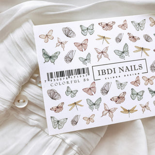 IBDI NAILS COLORFUL 86