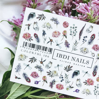 IBDI NAILS COLORFUL 106