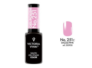 251 Dazzle Pink Gel polish 8ml VICTORIA VYNN