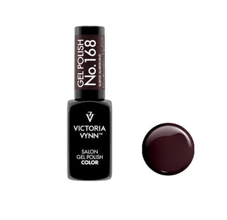 168 Subtle Aubergine Gel polish 8ml VICTORIA VYNN