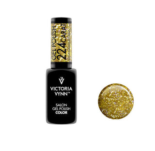 224 Carat Gold Diamond Gel polish 8ml VICTORIA VYNN