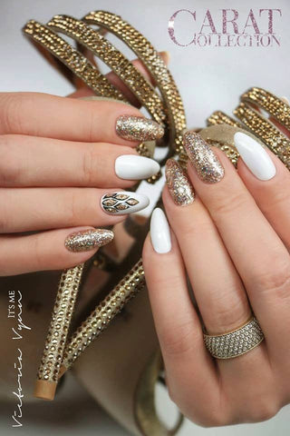 224 Carat Gold Diamond Gel polish 8ml VICTORIA VYNN