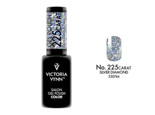 225 Carat Silver Diamond Gel polish 8ml VICTORIA VYNN