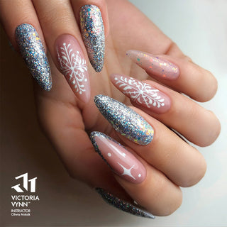 225 Carat Silver Diamond Gel polish 8ml VICTORIA VYNN