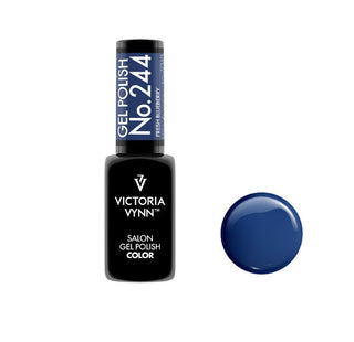 244 Fresh Blueberry Gel polish 8ml VICTORIA VYNN