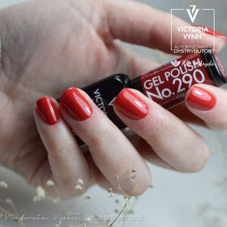 290 Red High Rise Gel polish 8ml VICTORIA VYNN