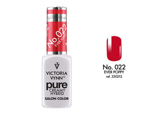 022 Ever Poppy — Gel polish Pure Creamy 8ml VICTORIA VYNN