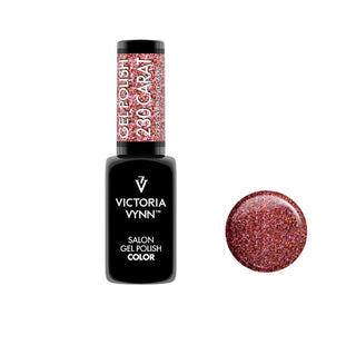 230 Coral Carat Diamond Gel polish 8ml VICTORIA VYNN