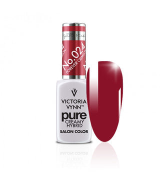 024 Forever Crimson — Gel polish Pure Creamy 8ml VICTORIA VYNN