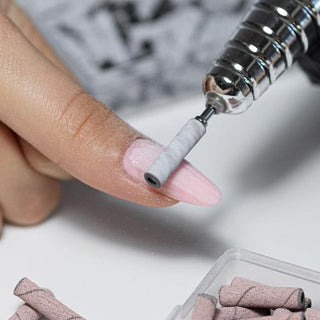 SCHLEIFKAPPEN 3mm ROSA 240 grid 50 Stück