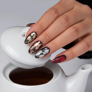 01 Silver Nailart Folie SEMILAC