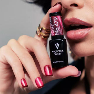 479 Cat Eye Velvet Ruby Gel polish 8ml VICTORIA VYNN