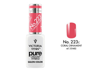 223 Coral Ornament — Gel polish Pure Creamy 8ml VICTORIA VYNN
