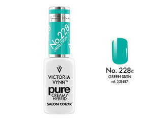 228 Green Sign — Gel polish Pure Creamy 8ml VICTORIA VYNN