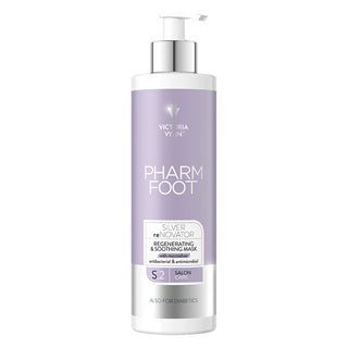 REGENERIERENDE & BERUHIGENDE MASKE MIT MIKROSILBER reNOVATOR 400 ml PHARM FOOT VICTORIA VYNN