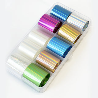 Nailart Folie set 10 pcs FB7