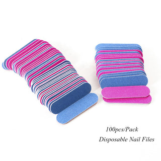 Feile mini für Pediküre 5x1,3cm 100 Stück