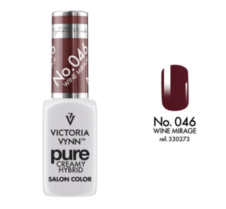 046 Wine Mirage — Gel polish Pure Creamy 8ml VICTORIA VYNN