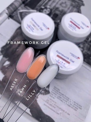 LILLY - NO FILE FRAMEWORK GEL 30ml AMERICAN CREATOR
