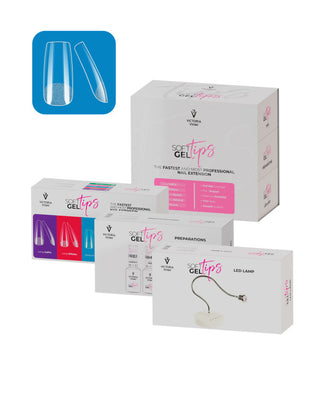 SET MEDIUM SQUARE - Set SOFT GEL TIPS VICTORIA VYNN