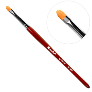 Ovaler Gel Pinsel GC33R-4 Roubloff