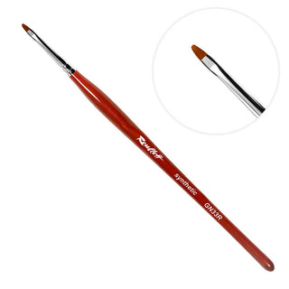 Ovaler Gel Pinsel GN33R-6 Roubloff