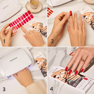 M011 - GEL STICKERS EASY ON (Gel Wraps) NEONAIL