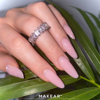 FLASH ON Top Moonlight effect - Top Coat (No Wipe) 8ml MAKEAR