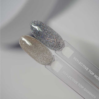 Holographic Reflective - Top Coat (No Wipe) 10ml NAILS OF THE DAY