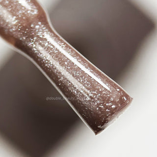 NUTS - COLLECTION SET (5st x 15 ml) Tint Base mit Shimmer + Aufkleber Stickers für tips HEYLOVE