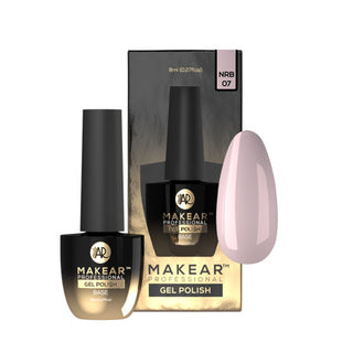 Warm Beige - Nude Rubber Base ohne Hema 8ml MAKEAR
