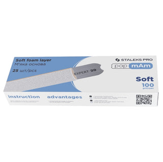 25 x Ersatzfeile SOFT PAPMAM (DFCE-20) STALEKS