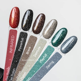 009 BRAVE - REFLECTIVE GEL POLISH 15ml HEYLOVE