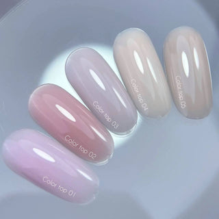 01 COLOR TOP - Cover Top Coat (No Wipe) 10ml NAILS OF THE DAY