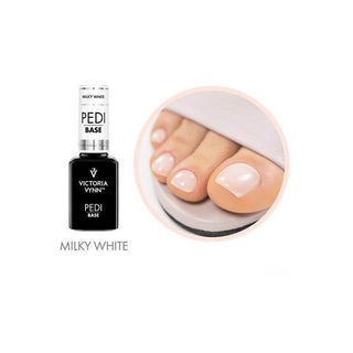 PEDI BASE Milky White — Base für Pediküre 15ml VICTORIA VYNN