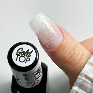 GOLD - Top Coat No WIPE 8ml VICTORIA VYNN