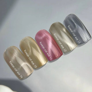 13 KOREAN CAT EYE - GEL POLISH 10ml NAILS OF THE DAY