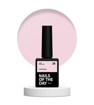 28 Shimmer Cover Base Coat 10ml NAILS OF THE DAY