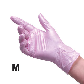 Rosé Glamour - NITRIL HANDSCHUHE GRÖßE M 10 STÜCK kaufen