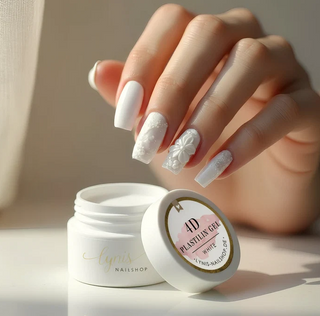 4D Plastilingel weiß 5 ml LYNIS NAILS