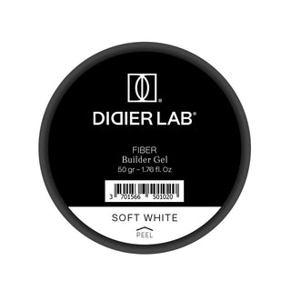 Soft White - Fiber Builder Gel OHNE HEMA 50g Didier Lab