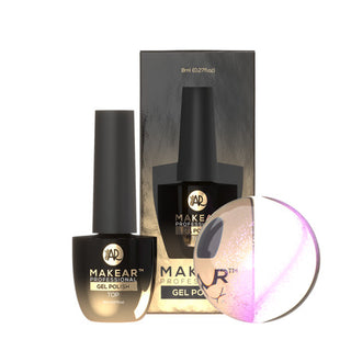 PINK - Cat Eye Top Coat (No Wipe) OHNE HEMA 8ml MAKEAR