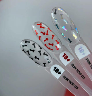 03 FUN TOP - Top Coat (No Wipe) 10ml NAILS OF THE DAY