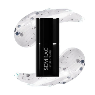 924 Silver & White Drops - UV Nagellack 7ml Semilac