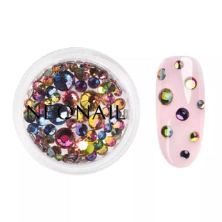 3D Nail Art - Strasssteine Neonail