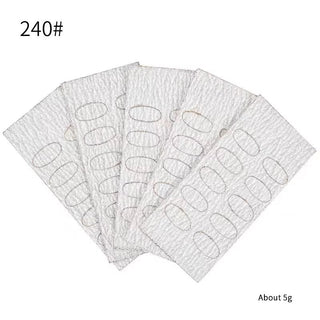 Ersatzblätter 240 grid (50st) für den Metallstick (Maniküre)