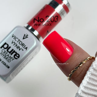 203 Pink Shock — Gel polish Pure Creamy 8ml VICTORIA VYNN