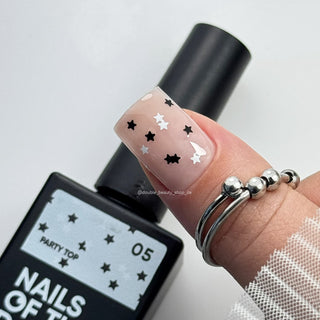 05 PARTY TOP - Top Coat (No Wipe) 10ml NAILS OF THE DAY
