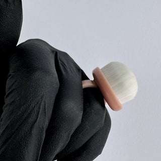 SET 3 st. - STAUBPINSEL Ringform (Black, Rose, White)