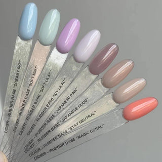 Icy Lilac - RUBBER BASE COAT 10 ml DIDIER LAB